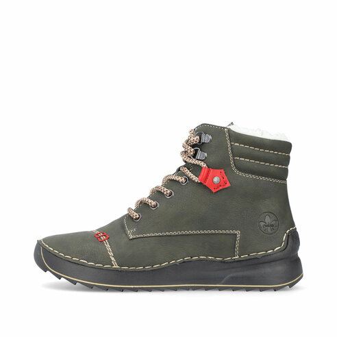 Členková obuv Rieker 51545-54 zelená