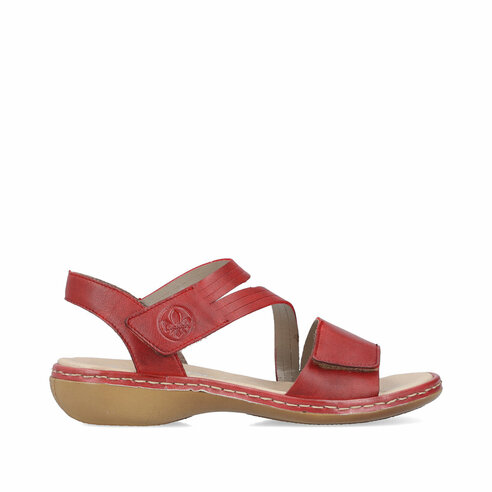Dámske sandále Rieker 65964-35 červené