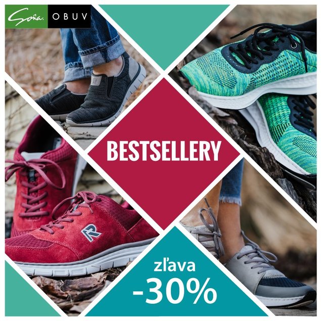 BESTsellery Rieker tenisky teraz v zľave -30%