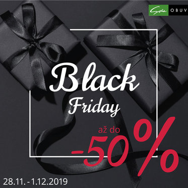 Black Friday až -50% na vybrané modely