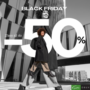 Black Friday v obuvi Soňa: Zľavy až do -50%