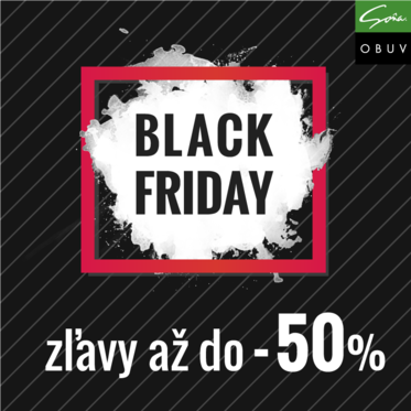 Black Friday v obuvi Soňa - zľavy až do -50%