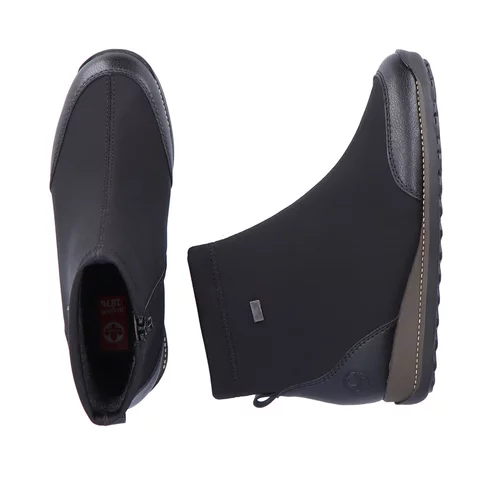 Členková obuv Rieker 44276-00 čierna