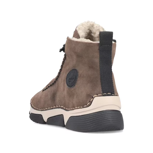 Členková obuv Rieker 45912-25 hnedá
