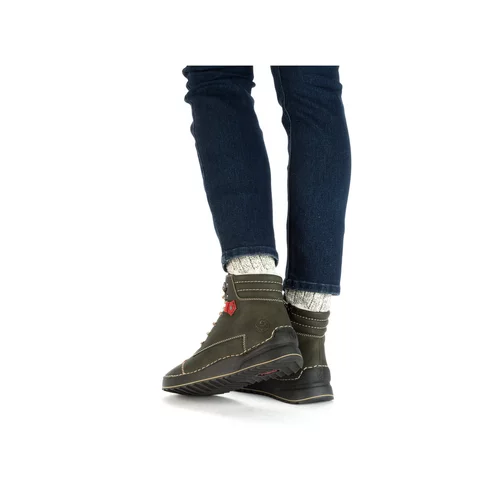 Členková obuv Rieker 51545-54 zelená