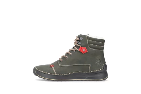 Členková obuv Rieker 51545-54 zelená