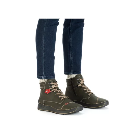 Členková obuv Rieker 51545-54 zelená