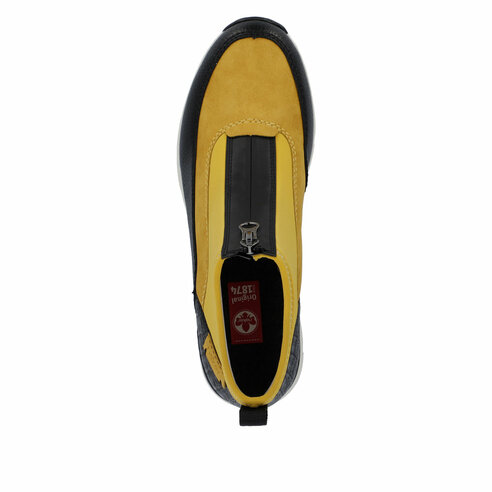 Členková obuv Rieker N6352-68 žltá
