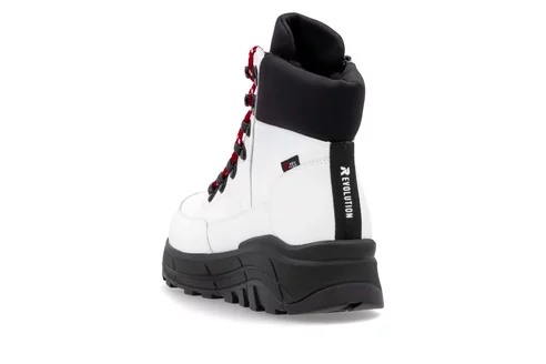 Členková obuv Rieker - Revolution W0063-81 biela