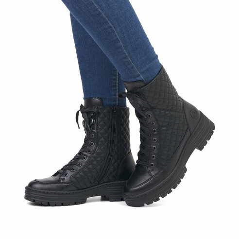 Členková obuv Rieker X8501-00 čierna