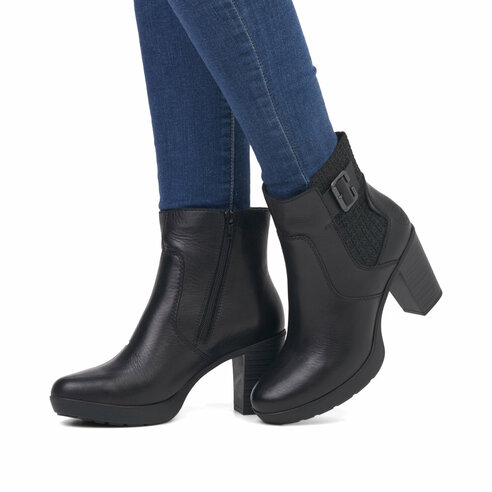 Členková obuv Rieker Y2252-00 čierna
