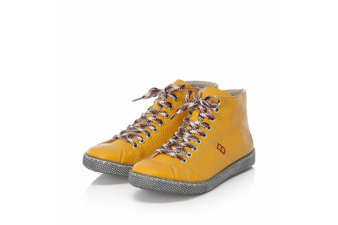 Členková obuv Rieker Z1210-68 žltá