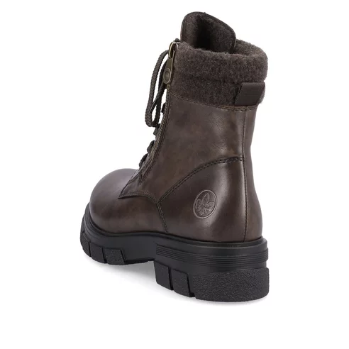 Členková obuv Rieker Z9103-25 hnedá