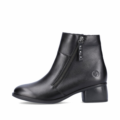 Členkové čižmy Remonte R8871-00 čierna