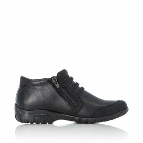 Členkové topánky Rieker L4678-00 čierna
