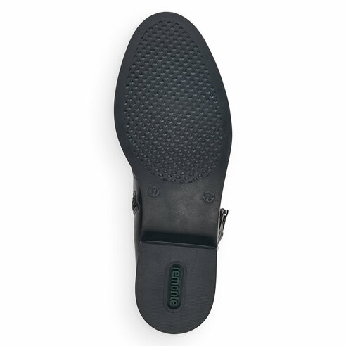 Členkové zimné topánky Rieker D8382-01 čierna