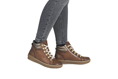 Dámska členková obuv Remonte D0781-24 hnedá