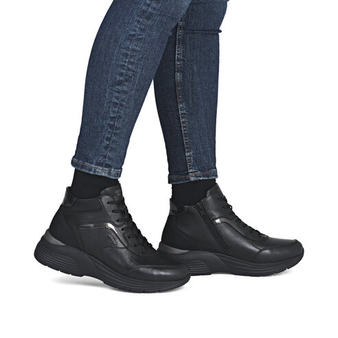 Dámska členková obuv Remonte D6683-03 čierna