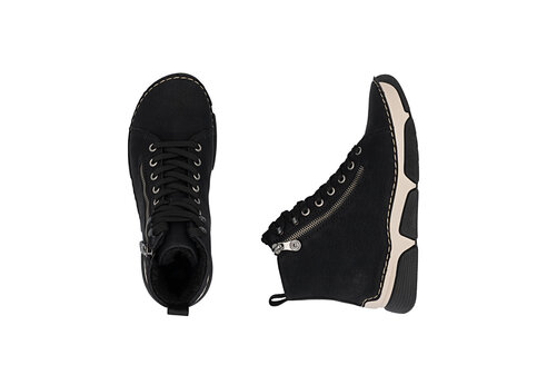 Dámska členková obuv Rieker 45920-01 čierna