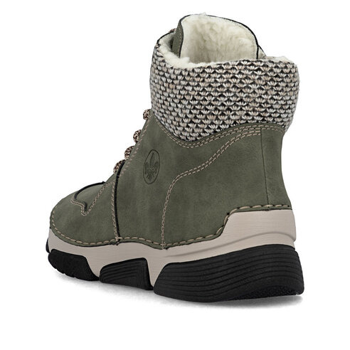 Dámska členková obuv Rieker 45955-54 zelená