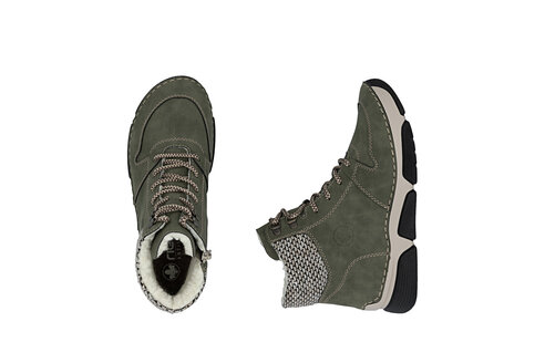 Dámska členková obuv Rieker 45955-54 zelená