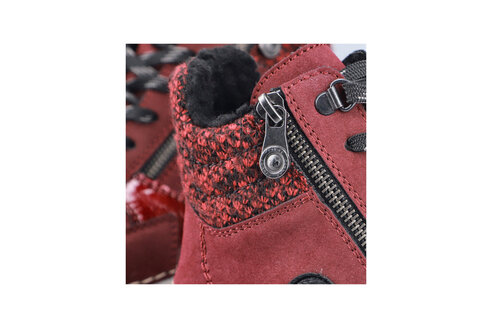 Dámska členková obuv Rieker 45960-35 bordová