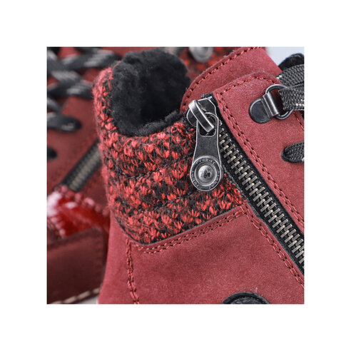 Dámska členková obuv Rieker 45960-35 bordová