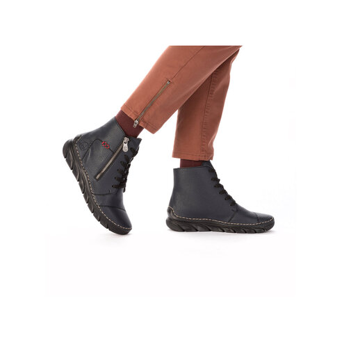 Dámska členková obuv Rieker 55034-14 modrá