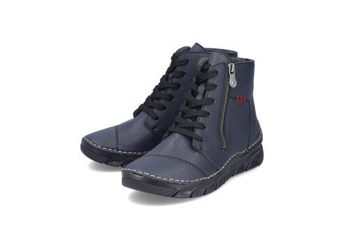 Dámska členková obuv Rieker 55034-14 modrá