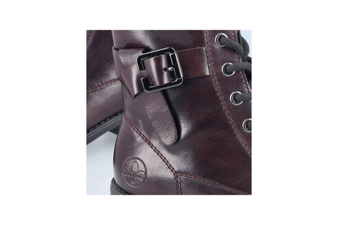 Dámska členková obuv Rieker 75431-35 bordová