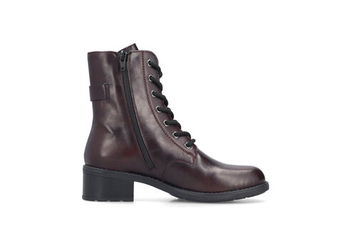 Dámska členková obuv Rieker 75431-35 bordová