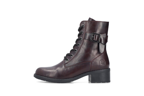 Dámska členková obuv Rieker 75431-35 bordová