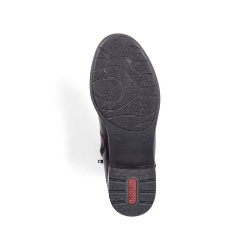 Dámska členková obuv Rieker 75431-35 bordová