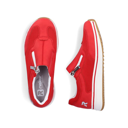 Dámska členková obuv Rieker L5854-33 červená