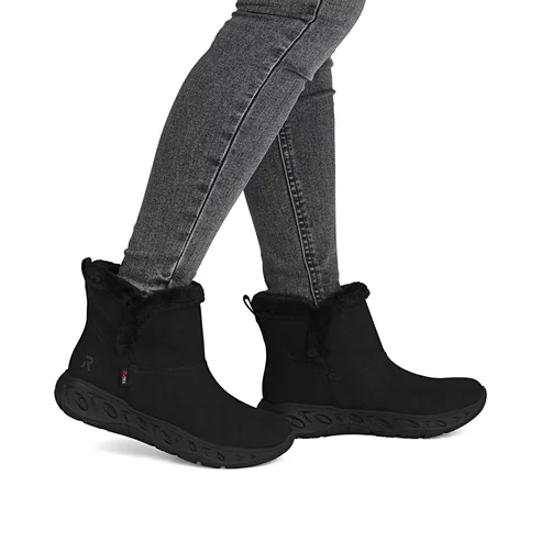 Dámska členková obuv Rieker M6554-00 čierna