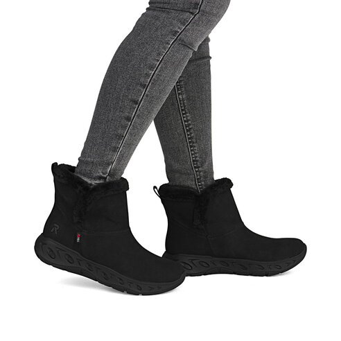 Dámska členková obuv Rieker M6554-00 čierna