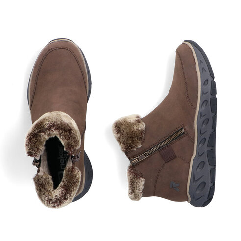 Dámska členková obuv Rieker M6560-25 hnedá