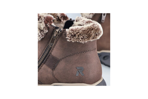 Dámska členková obuv Rieker M6560-25 hnedá