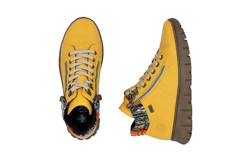 Dámska členková obuv Rieker N1305-68 žltá