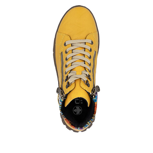 Dámska členková obuv Rieker N1305-68 žltá