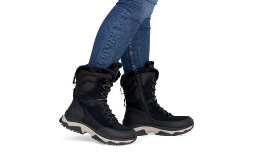 Dámska členková obuv Rieker - Revolution W3972-00 čierna