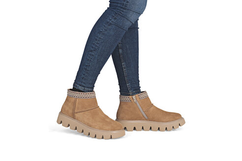 Dámska členková obuv Rieker W2074-24 béžová