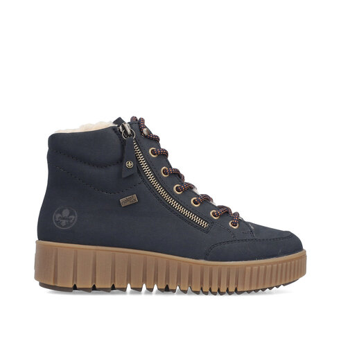 Dámska členková obuv Rieker Y6104-14 modrá