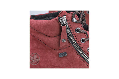 Dámska členková obuv Rieker Y6104-35 bordová