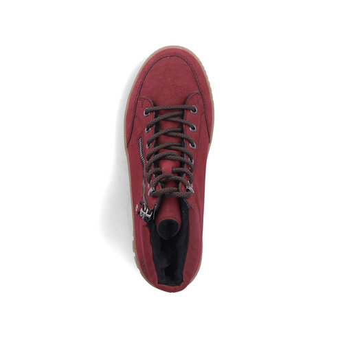 Dámska členková obuv Rieker Y6104-35 bordová