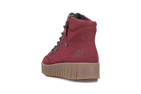 Dámska členková obuv Rieker Y6104-35 bordová