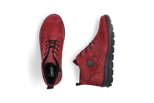 Dámska členková obuv Rieker Z0022-35 bordová