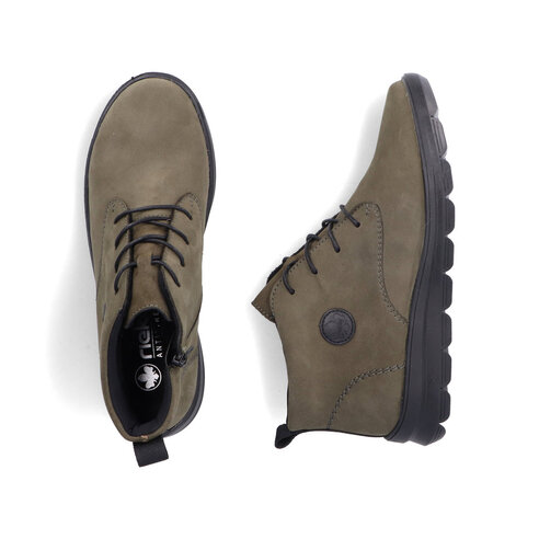 Dámska členková obuv Rieker Z0022-54 zelená