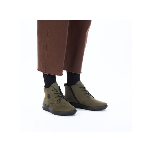 Dámska členková obuv Rieker Z0022-54 zelená
