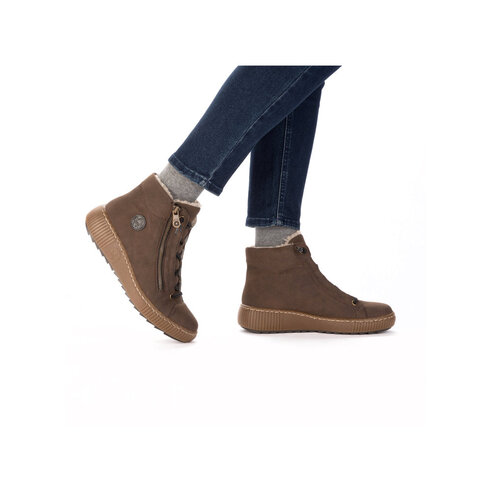 Dámska členková obuv Rieker Z6660-25 hnedá
